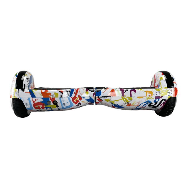 Hoverboard 6,5 inch Graffiti Wit